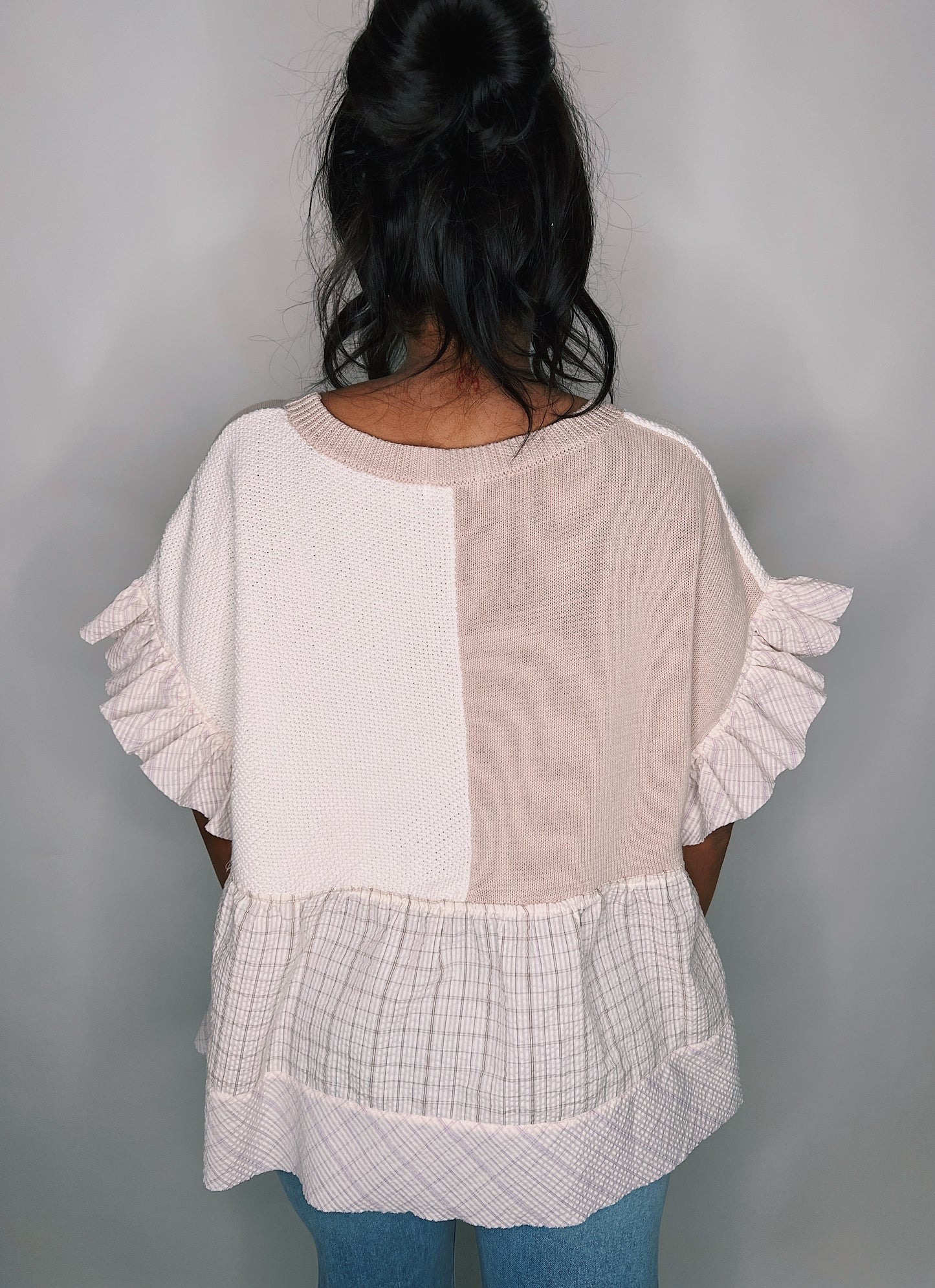 The Allie Patchwork Top