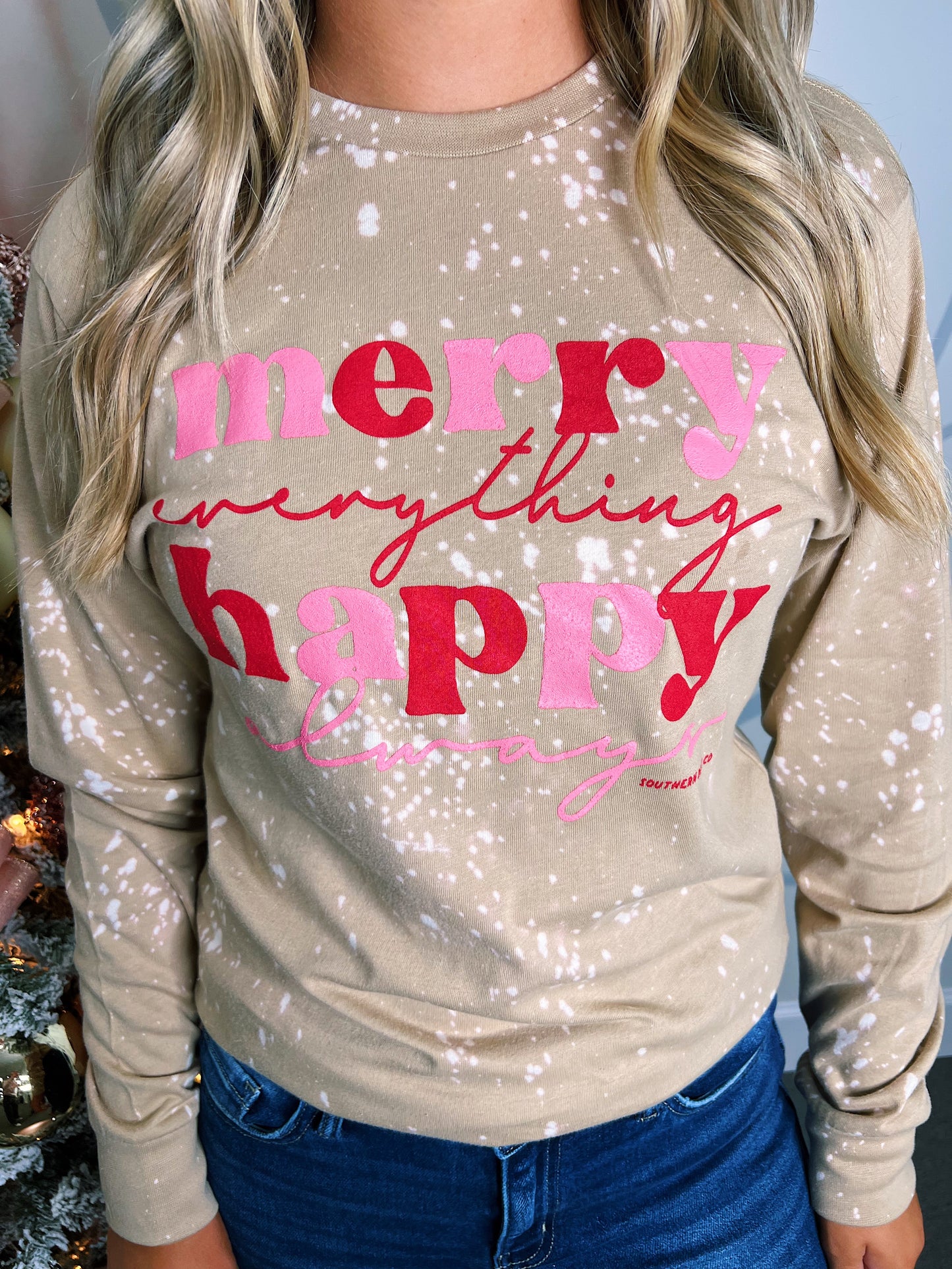 Merry Everything LS Tee