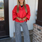 Overtime Blouse - Red