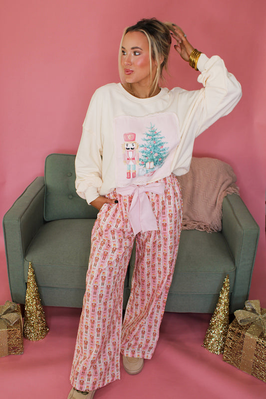 Nutcracker Poplin PJ Pants