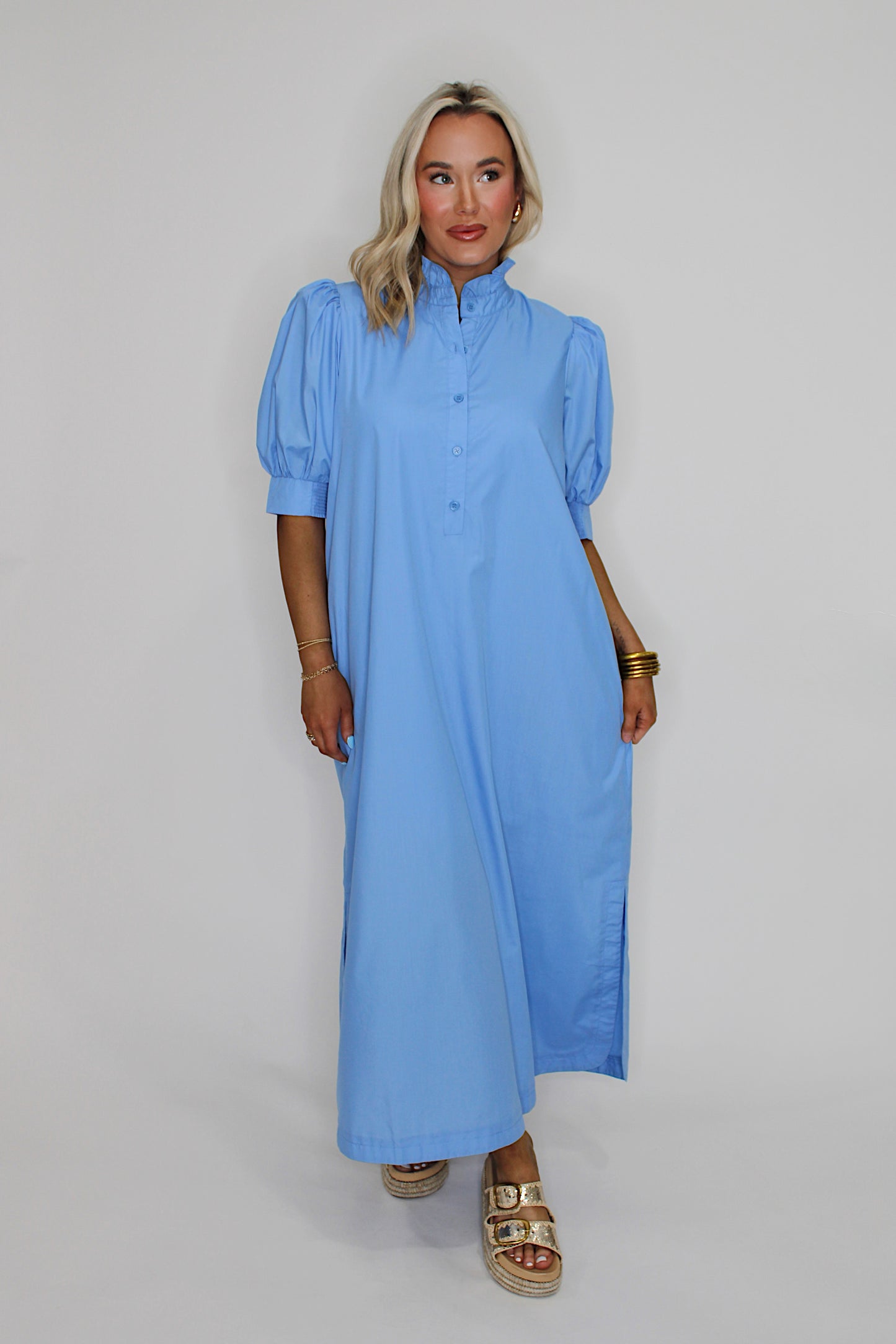 Spring Whisper Midi Dress