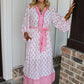 Blush Garden Midi Dress