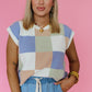 The Hallie Checkered Top