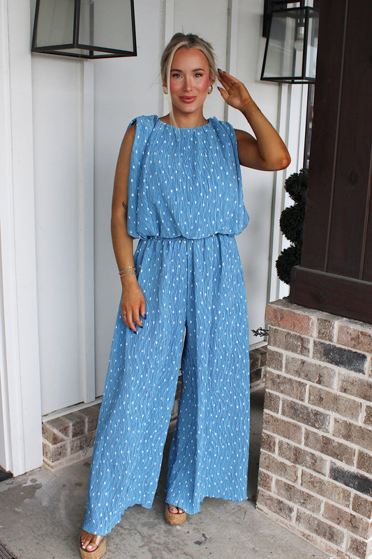 Summer Breeze Polka Dot Pant Set