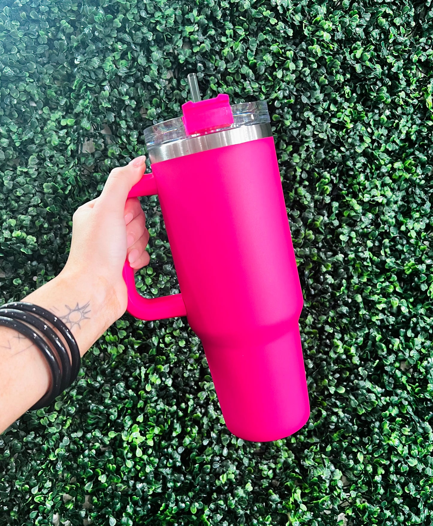 Hot Pink 40oz Tumbler