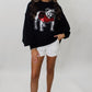 Stewart Simmons - Bulldog Sequin Balloon Pullover