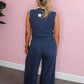 Lazy Lounge Pant Set - Navy