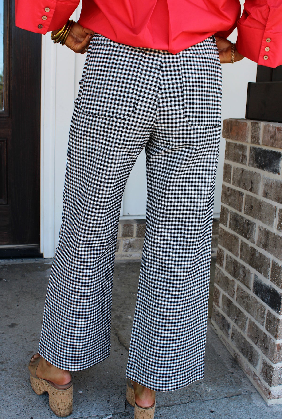 Sweet Victory Gingham Pants