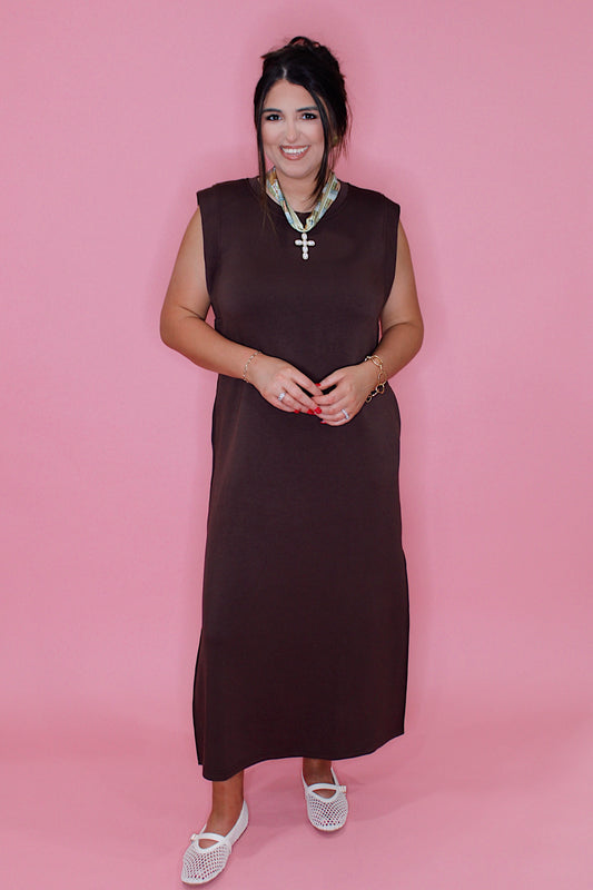 Flagged for Fashion Maxi - Brown