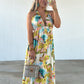 Santorini Sunset Maxi Dress