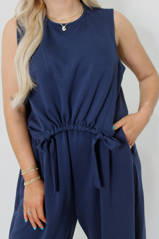 Tie Knot Set in Navy