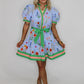 Floral Bliss Mini Dress
