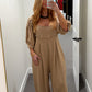 The Everyday Pleated Jumpsuit - Coco