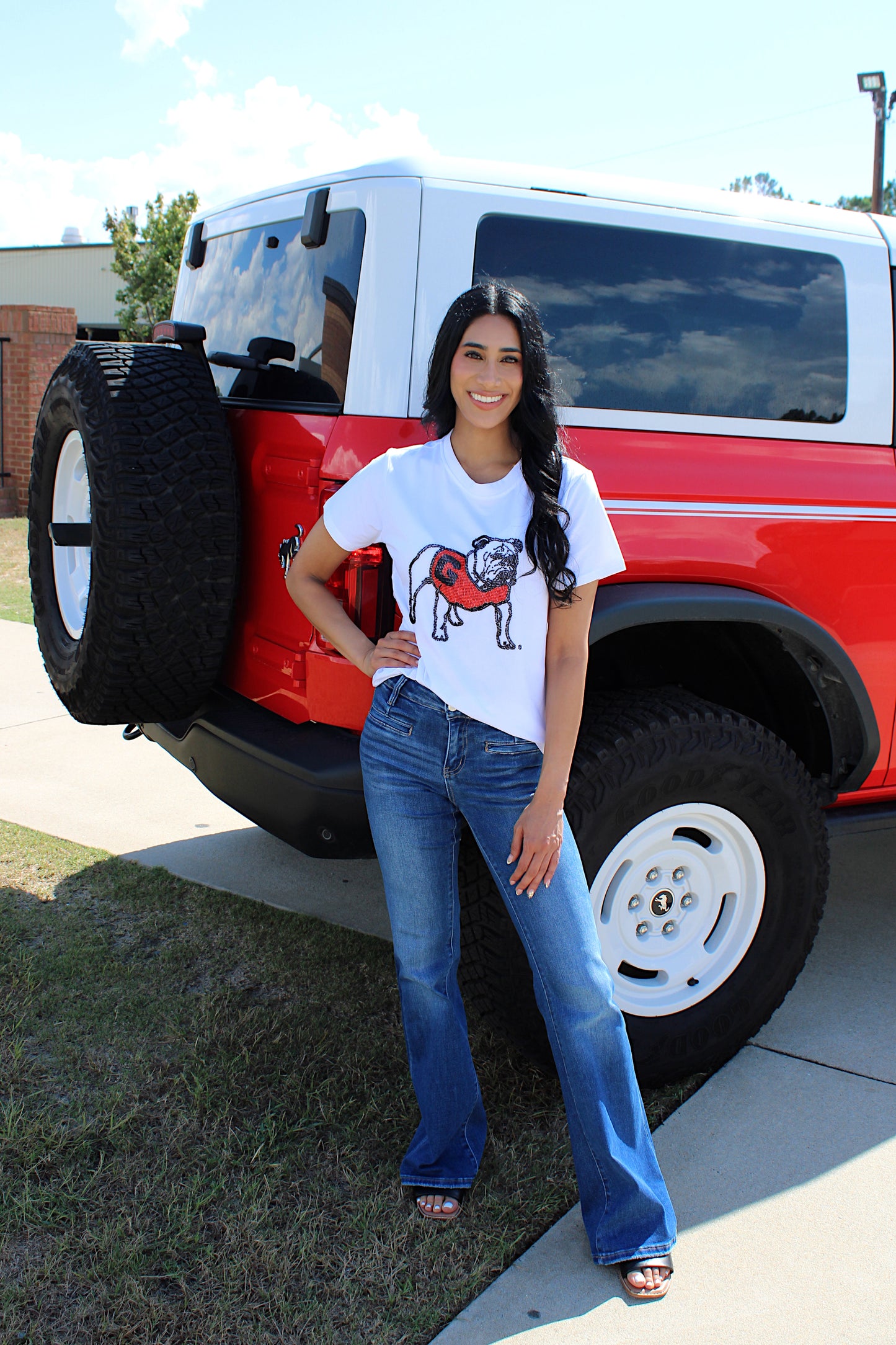 STEWART SIMMIONS - The Mascot Beaded Tee