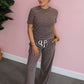 Snuggle Stripe Set - Brown