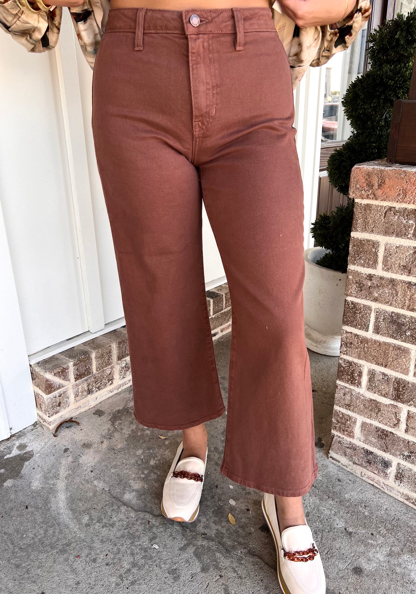 The Trouser In Walnut