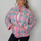 The Ellie Floral Quilted Jacket