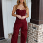 Chic Cherry Barrel Pant Set