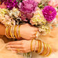 BuDhaGirl / Three Queens All Weather Bangles - Clear Crystal