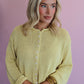 Button Down Cardigan - Butter Yellow