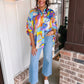 ADRIENNE / Modern Muse Oversized Button Down Blouse