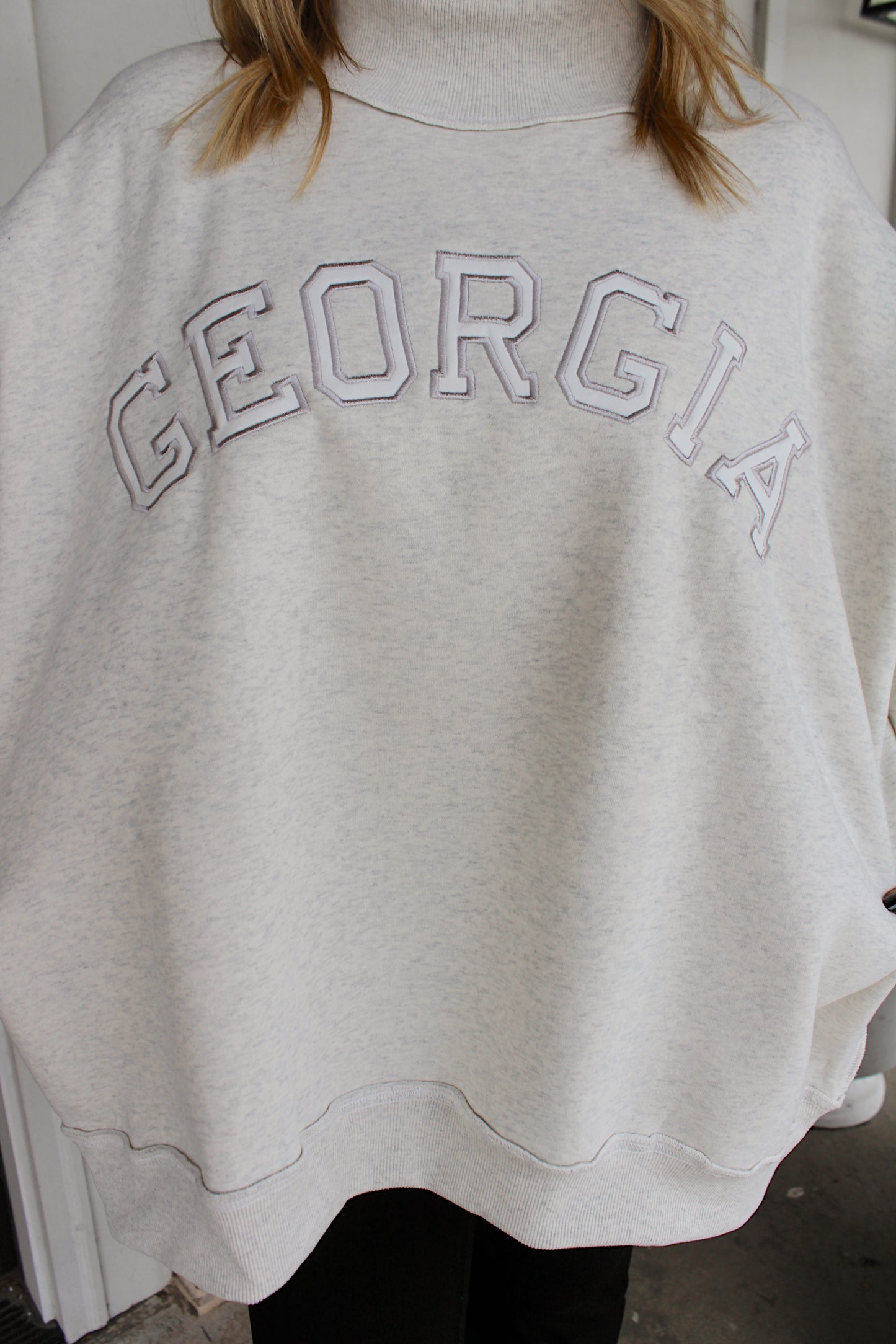 GEORGIA Mock Neck Pullover