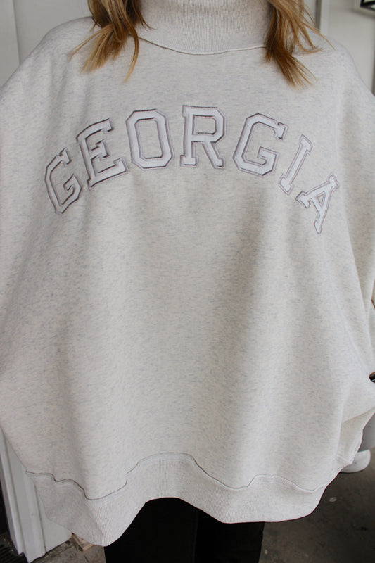GEORGIA Mock Neck Pullover