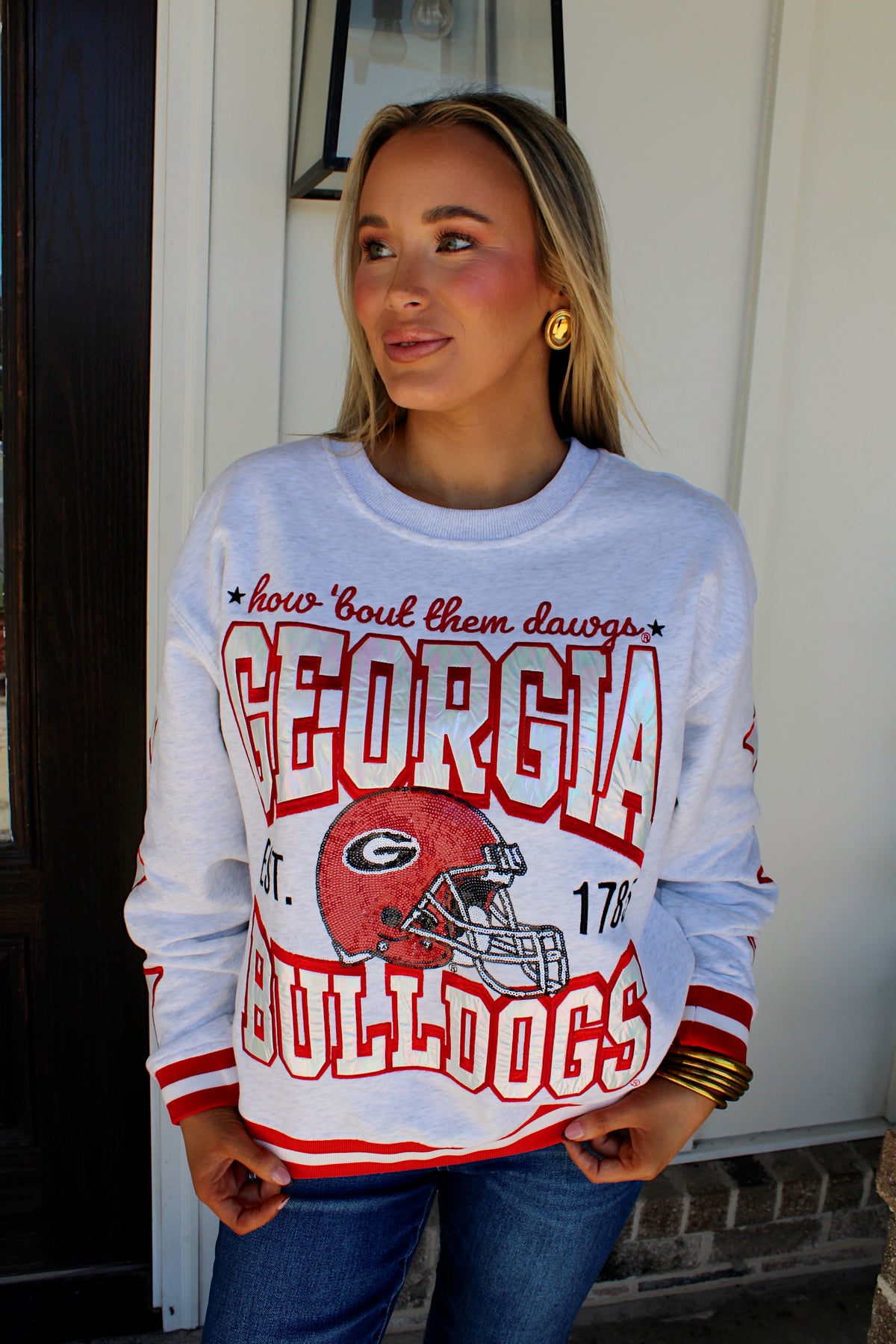 STEWART SIMMONS - The Hometeam Heathered Crewneck