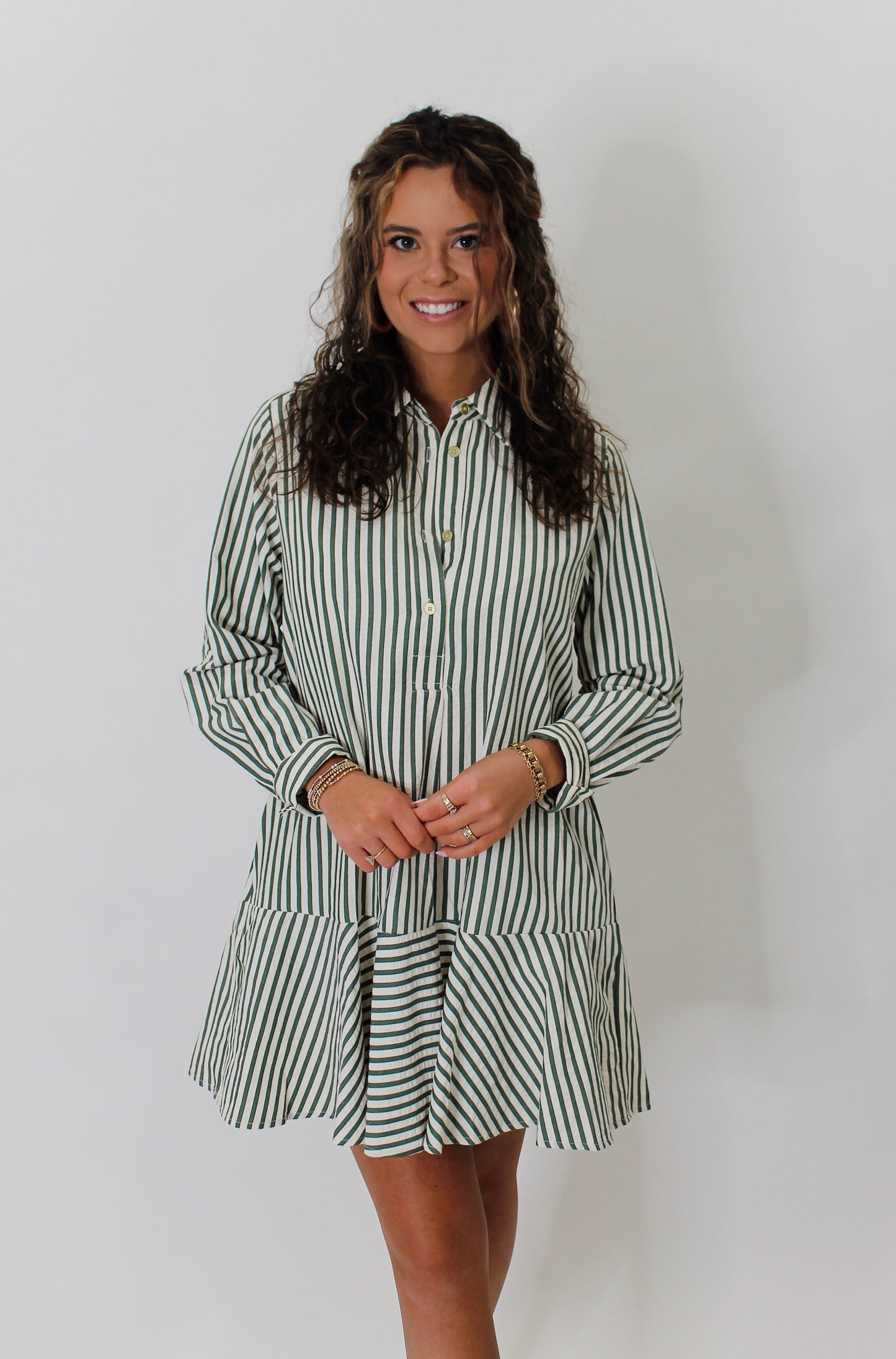 Sweet Duet Button Down Dress