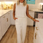 Midtown Chic Pants Set - White