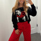 Dainty Dot Pants - Red
