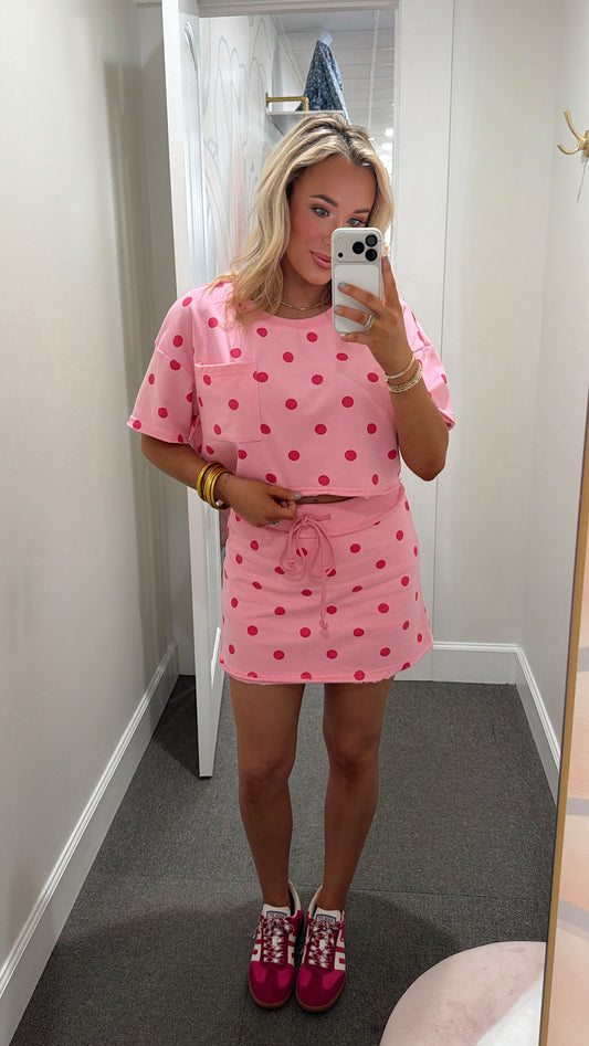 Sunkissed Spots Skort Set
