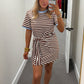 Stripe Tie Knot Mini
