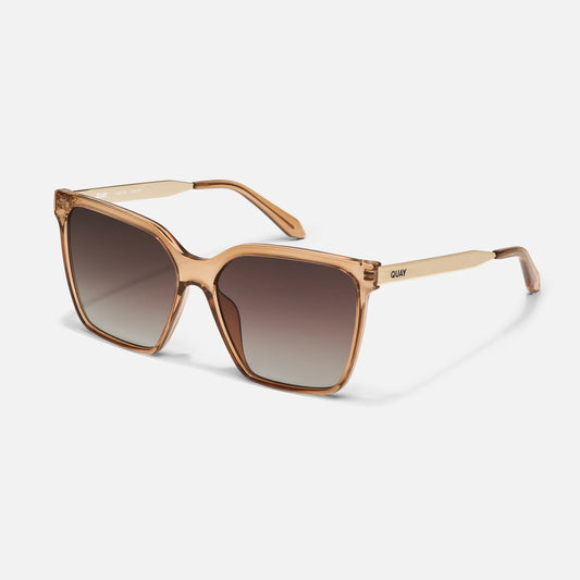 QUAY Eyewear / Level Up Remixed - Ginger Brown