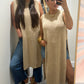 Latte to Go Longline Top