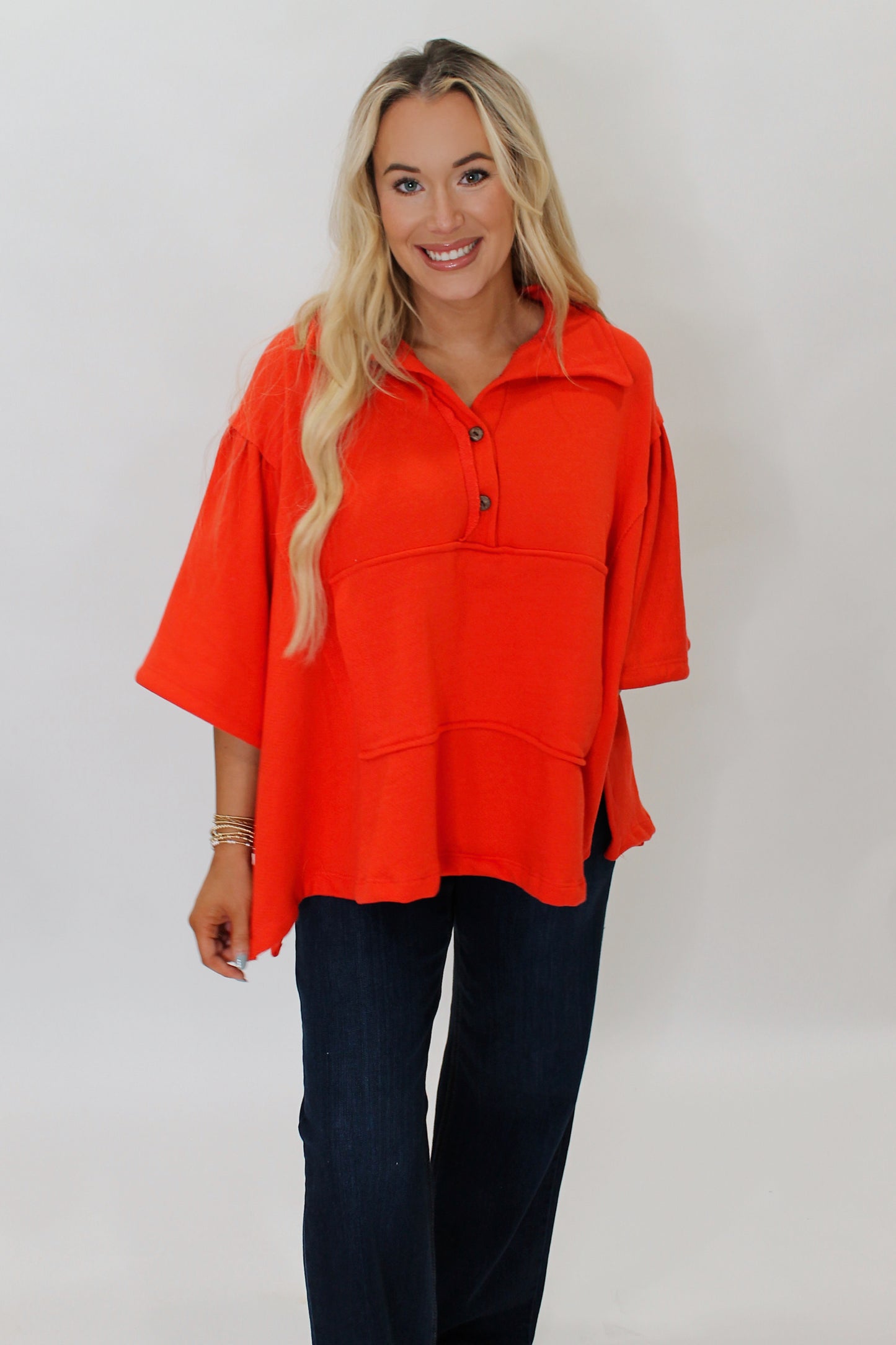 Let's Get Cozy Oversized Top