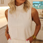 Midtown Chic Pants Set - White
