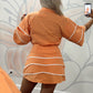 Tangerine Cutie Mini Dress