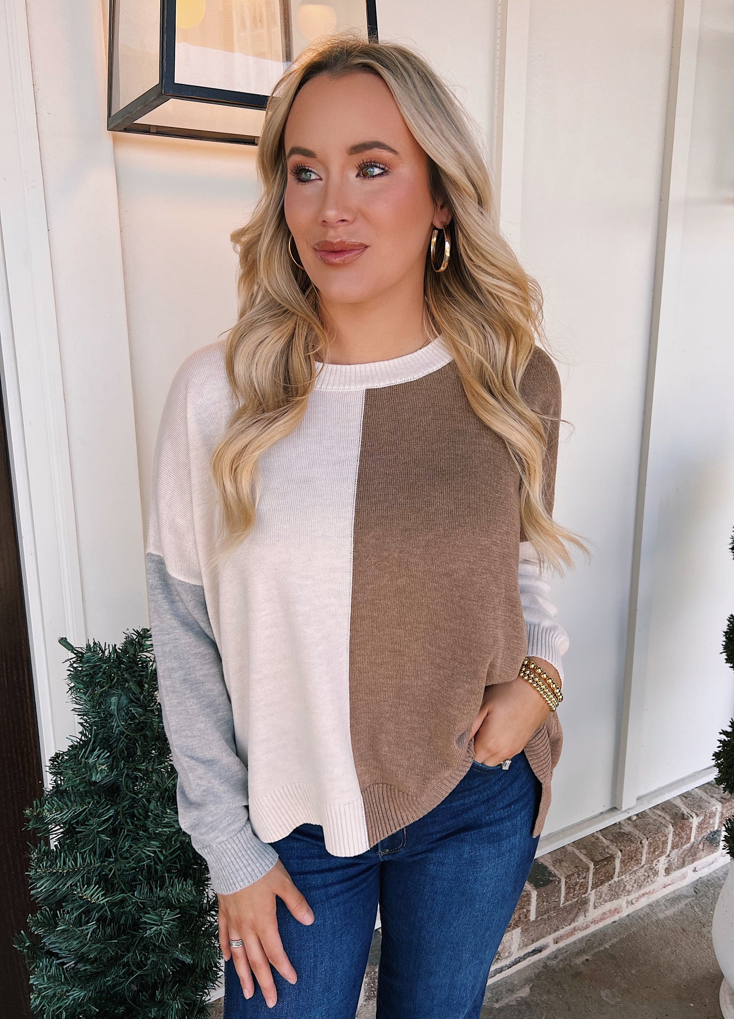 Fair and Square Sweater