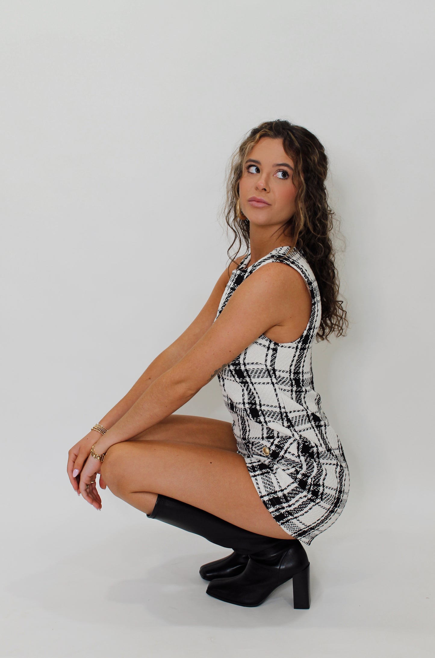 Pretty in Plaid Romper