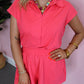 Weekend Stroll Romper - Pink