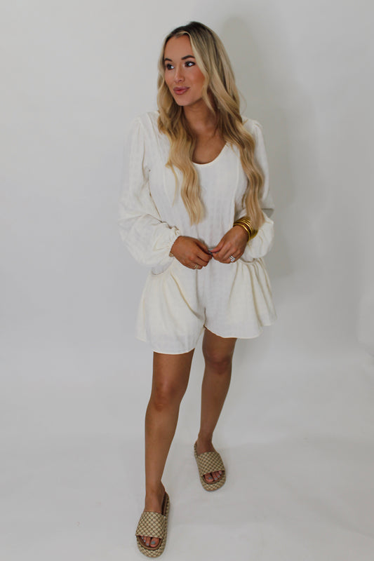 Cafe Brunch Romper