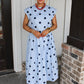 The Graceful Spotted Skirt Set