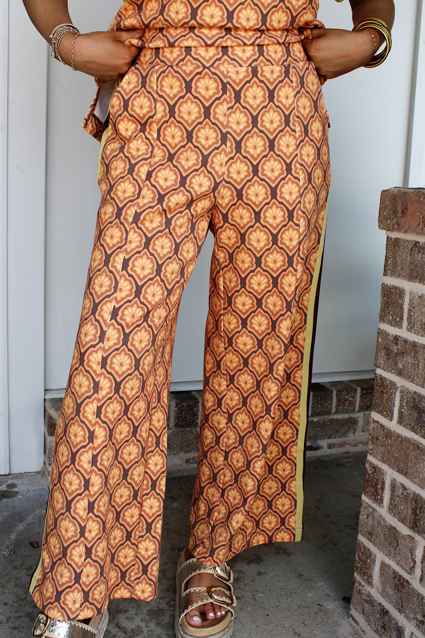 Retro Bloom Pant Set