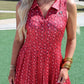 STEWART SIMMIONS - The League Pleated Tennis Romper