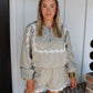 Daisy Lace Windbreaker Set