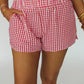 Boxer Shorts - Red Plaid