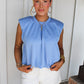 Soft Touch Blouse - Blue