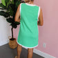 Emerald Breeze Mini Dress