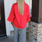 Overtime Blouse - Red